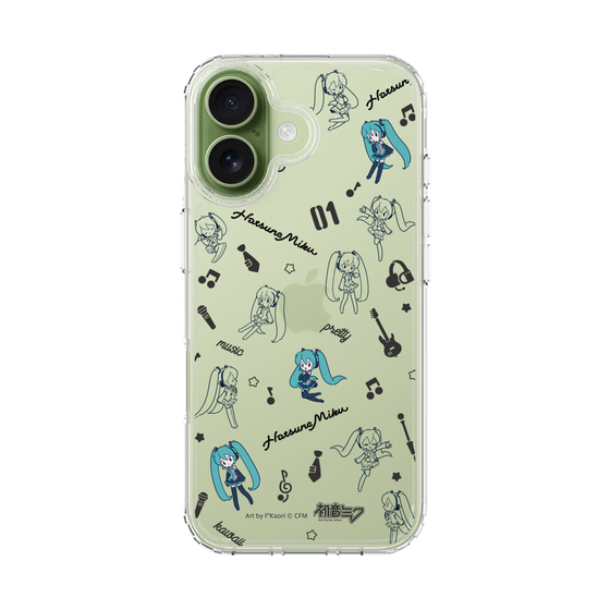 Slim Protection Case［ HATSUNE MIKU - Instrumental - Monochrome ］