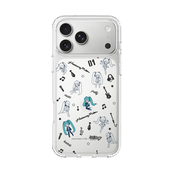 Slim Protection Case［ HATSUNE MIKU - Instrumental - Monochrome ］