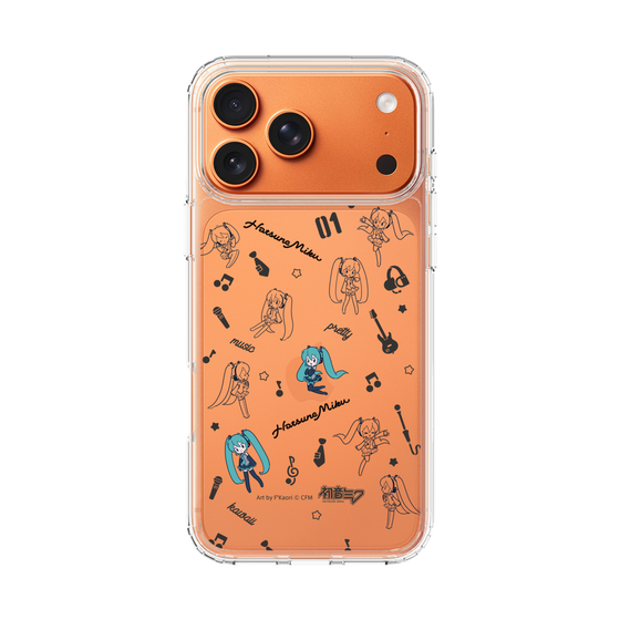Slim Protection Case［ HATSUNE MIKU - Instrumental - Monochrome ］