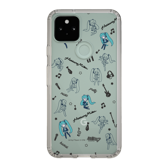 Slim Protection Case［ HATSUNE MIKU - Instrumental - Monochrome ］