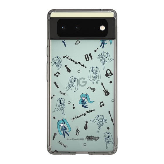 Slim Protection Case［ HATSUNE MIKU - Instrumental - Monochrome ］