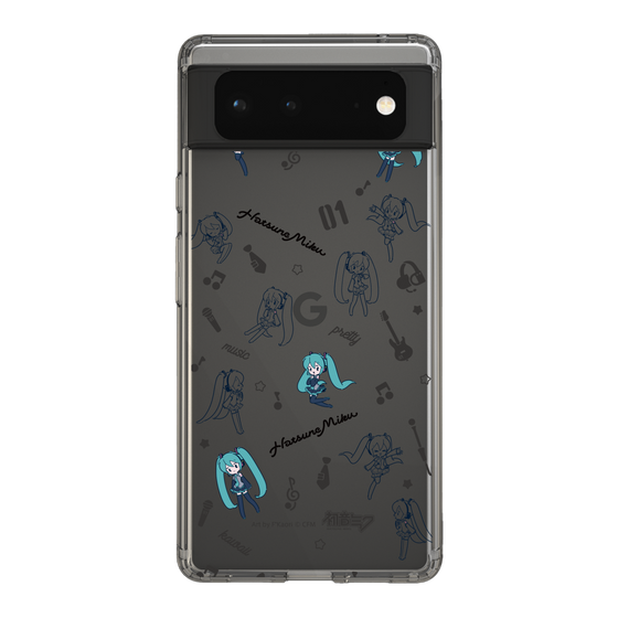 Slim Protection Case［ HATSUNE MIKU - Instrumental - Monochrome ］