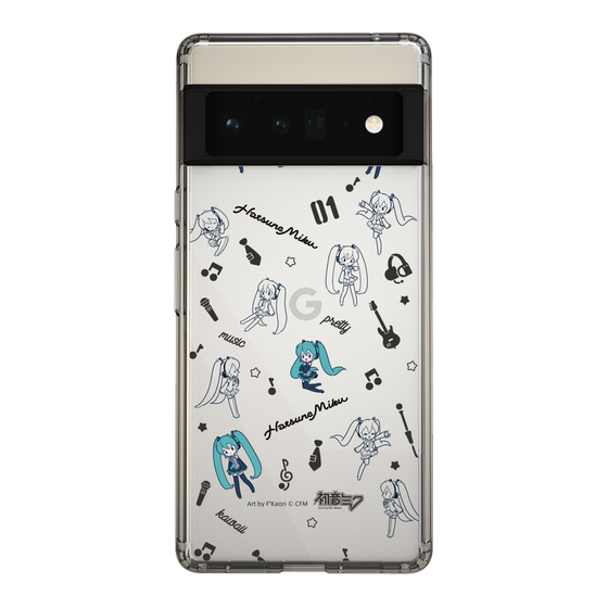Slim Protection Case［ HATSUNE MIKU - Instrumental - Monochrome ］