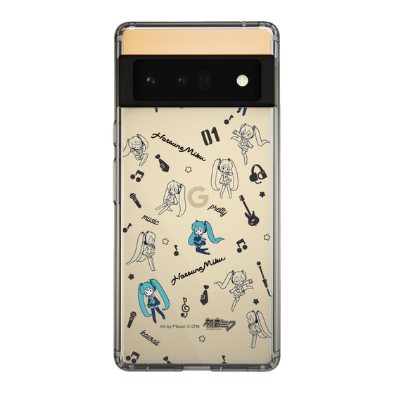 Slim Protection Case［ HATSUNE MIKU - Instrumental - Monochrome ］