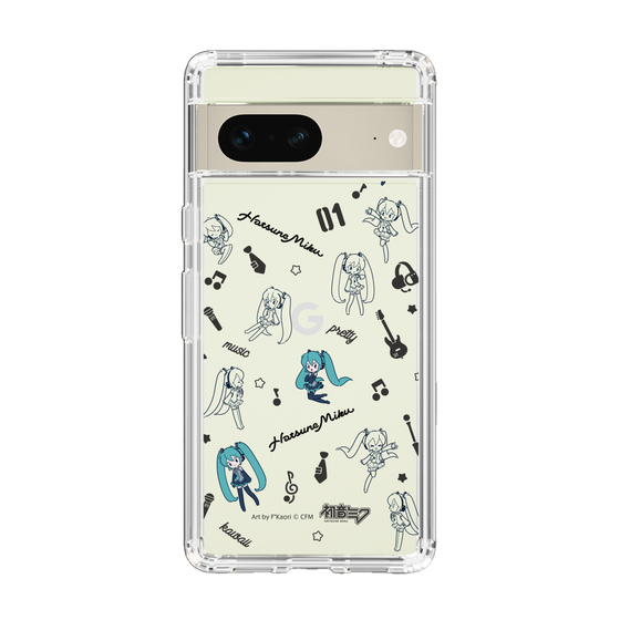 Slim Protection Case［ HATSUNE MIKU - Instrumental - Monochrome ］