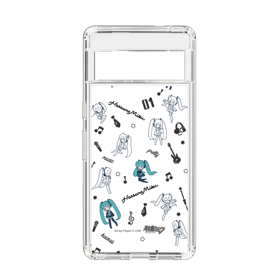Slim Protection Case［ HATSUNE MIKU - Instrumental - Monochrome ］
