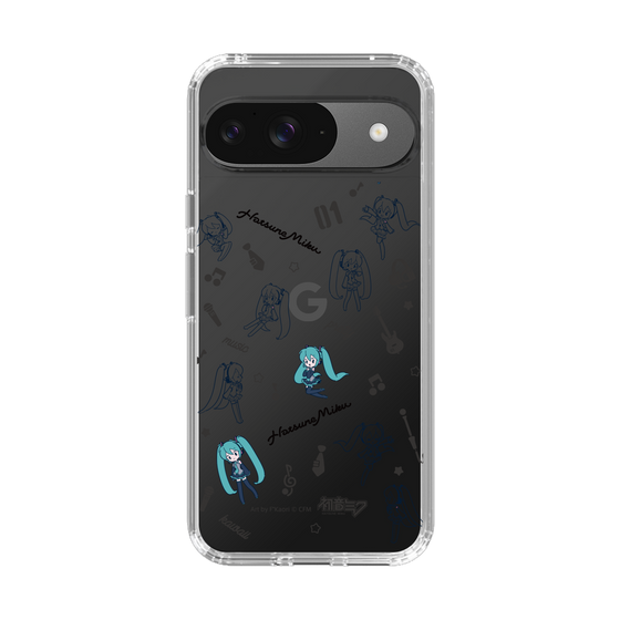 Slim Protection Case［ HATSUNE MIKU - Instrumental - Monochrome ］