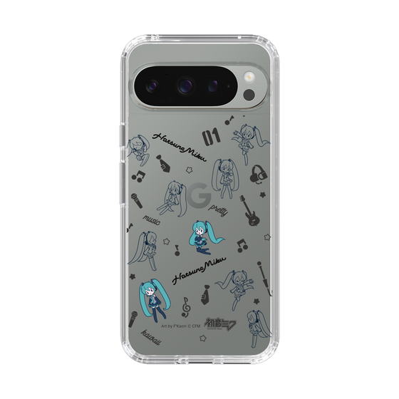 Slim Protection Case［ HATSUNE MIKU - Instrumental - Monochrome ］