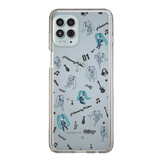 Slim Protection Case［ HATSUNE MIKU - Instrumental - Monochrome ］