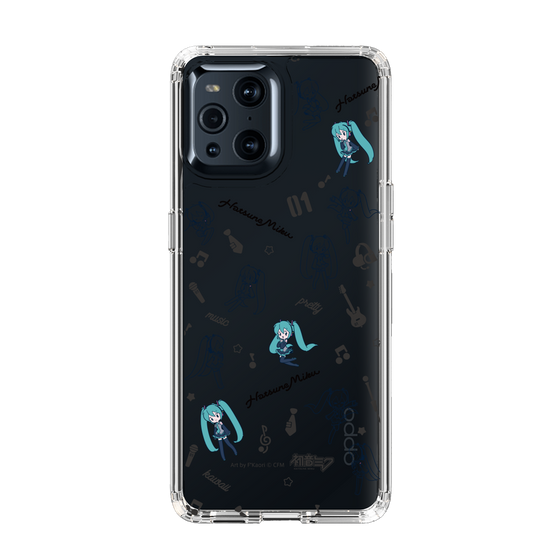 Slim Protection Case［ HATSUNE MIKU - Instrumental - Monochrome ］