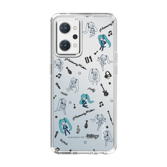 Slim Protection Case［ HATSUNE MIKU - Instrumental - Monochrome ］