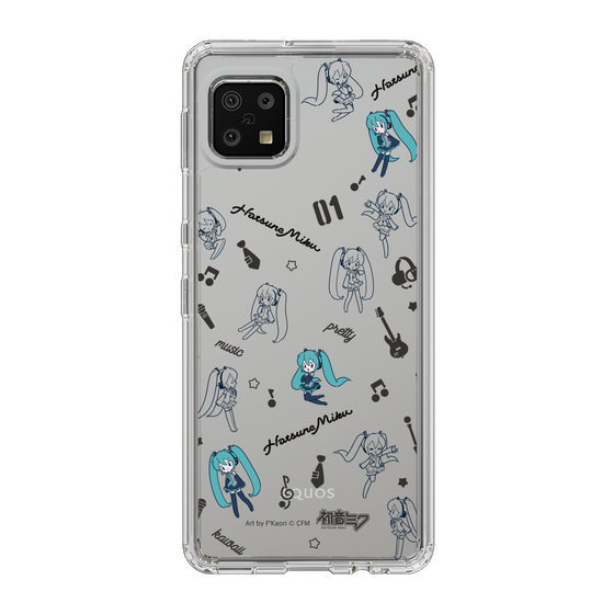 Slim Protection Case［ HATSUNE MIKU - Instrumental - Monochrome ］