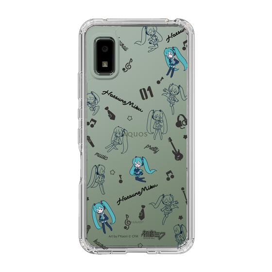 Slim Protection Case［ HATSUNE MIKU - Instrumental - Monochrome ］