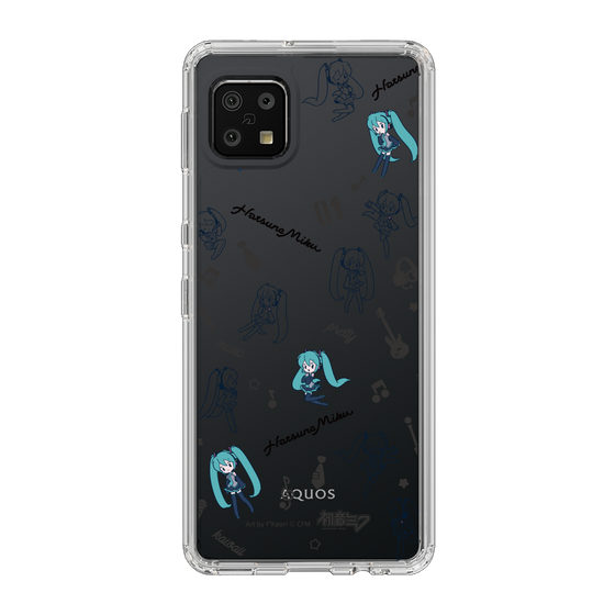 Slim Protection Case［ HATSUNE MIKU - Instrumental - Monochrome ］