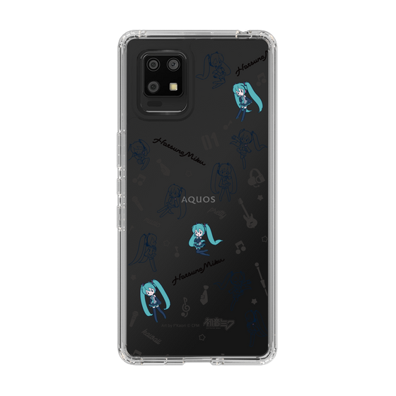 Slim Protection Case［ HATSUNE MIKU - Instrumental - Monochrome ］