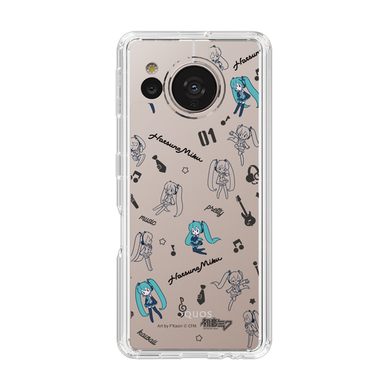 Slim Protection Case［ HATSUNE MIKU - Instrumental - Monochrome ］