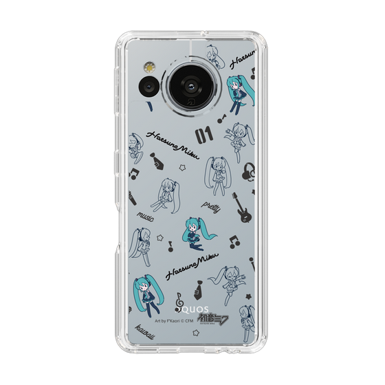 Slim Protection Case［ HATSUNE MIKU - Instrumental - Monochrome ］