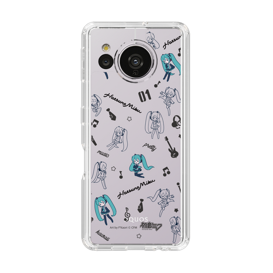 Slim Protection Case［ HATSUNE MIKU - Instrumental - Monochrome ］