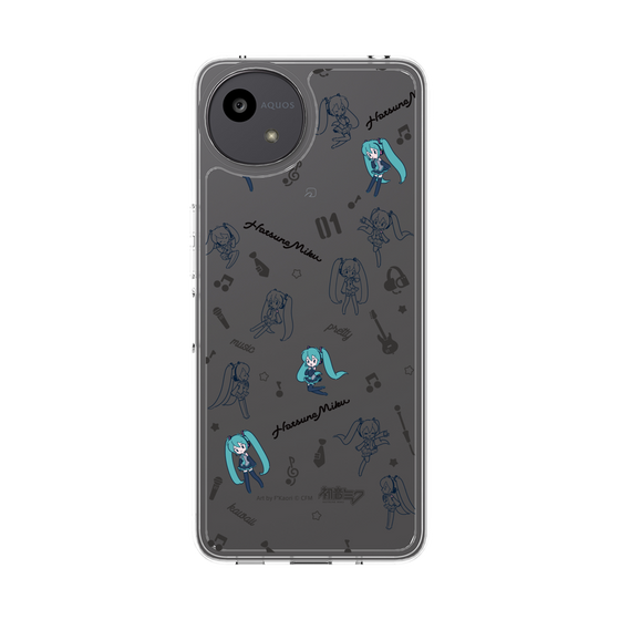 Slim Protection Case［ HATSUNE MIKU - Instrumental - Monochrome ］