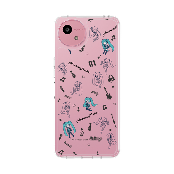 Slim Protection Case［ HATSUNE MIKU - Instrumental - Monochrome ］