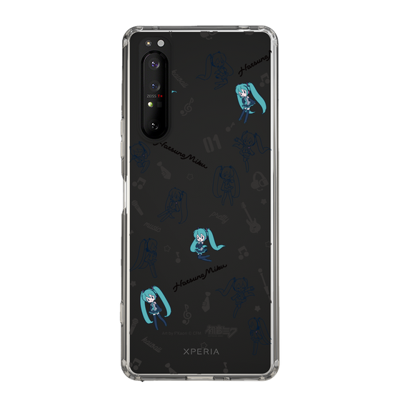 Slim Protection Case［ HATSUNE MIKU - Instrumental - Monochrome ］