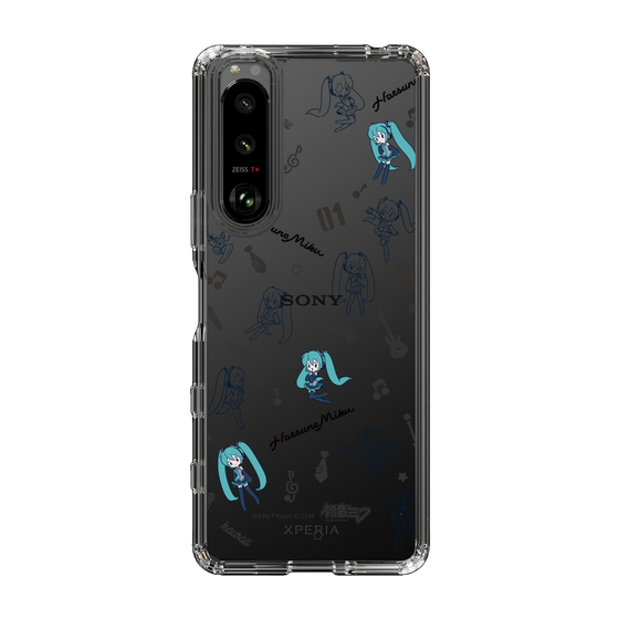 Slim Protection Case［ HATSUNE MIKU - Instrumental - Monochrome ］