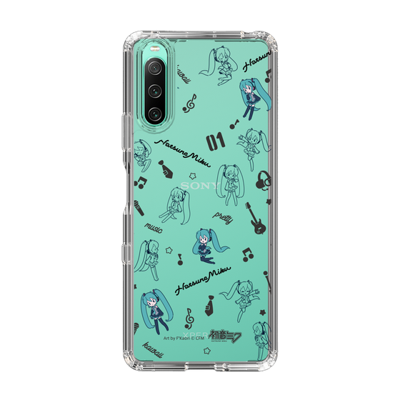 Slim Protection Case［ HATSUNE MIKU - Instrumental - Monochrome ］