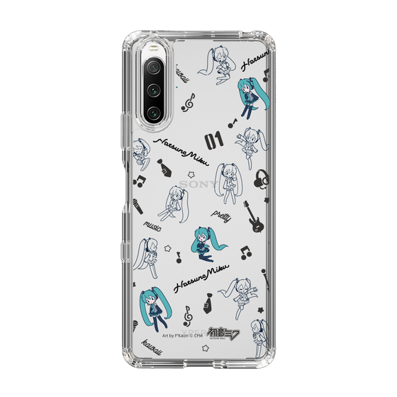 Slim Protection Case［ HATSUNE MIKU - Instrumental - Monochrome ］