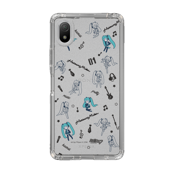 Slim Protection Case［ HATSUNE MIKU - Instrumental - Monochrome ］