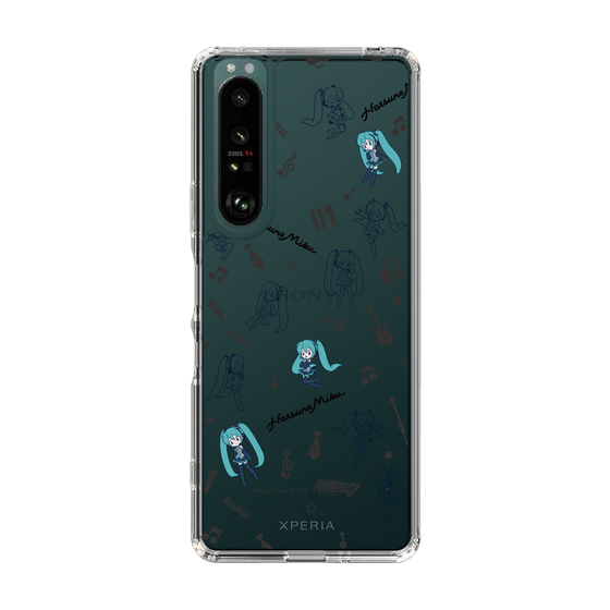 Slim Protection Case［ HATSUNE MIKU - Instrumental - Monochrome ］