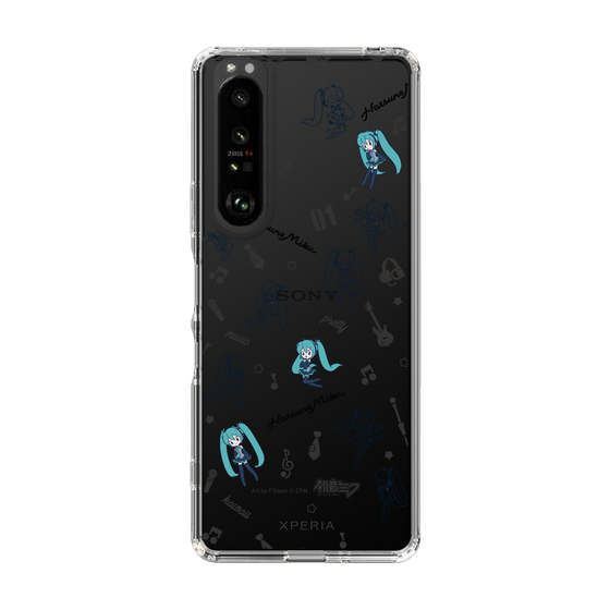 Slim Protection Case［ HATSUNE MIKU - Instrumental - Monochrome ］