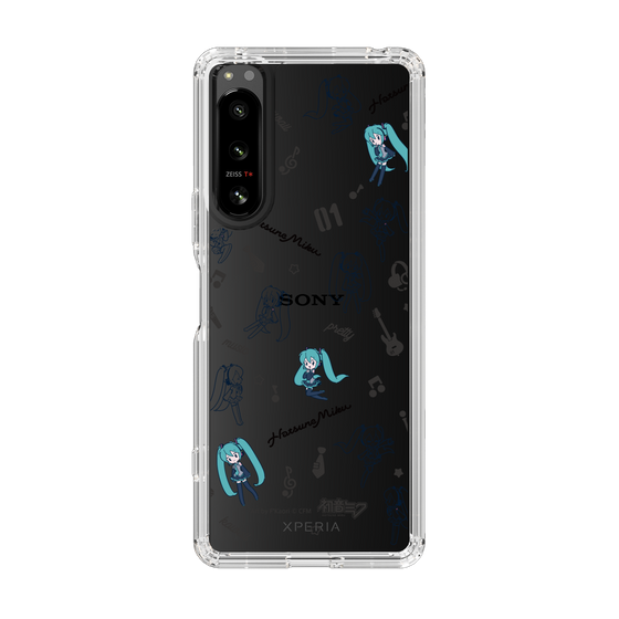 Slim Protection Case［ HATSUNE MIKU - Instrumental - Monochrome ］