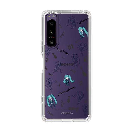 Slim Protection Case［ HATSUNE MIKU - Instrumental - Monochrome ］