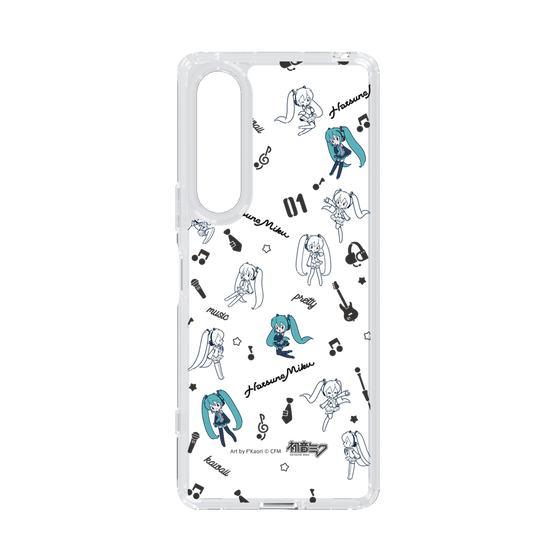 Slim Protection Case［ HATSUNE MIKU - Instrumental - Monochrome ］