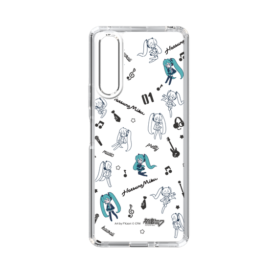 Slim Protection Case［ HATSUNE MIKU - Instrumental - Monochrome ］