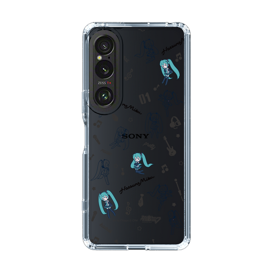 Slim Protection Case［ HATSUNE MIKU - Instrumental - Monochrome ］