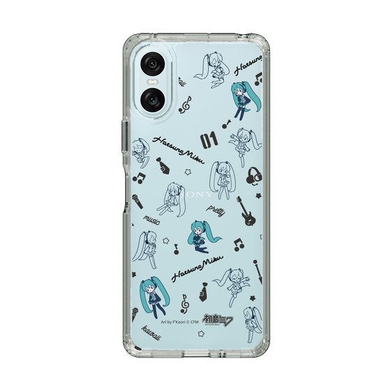 Slim Protection Case［ HATSUNE MIKU - Instrumental - Monochrome ］