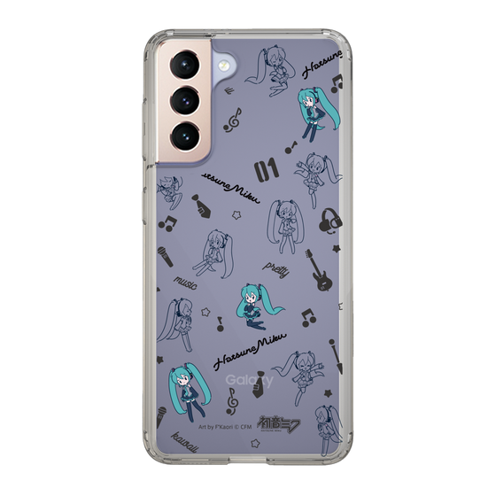 Slim Protection Case［ HATSUNE MIKU - Instrumental - Monochrome ］