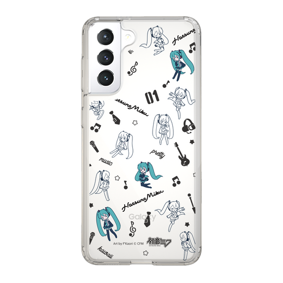Slim Protection Case［ HATSUNE MIKU - Instrumental - Monochrome ］