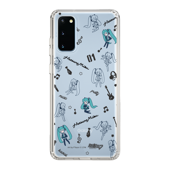 Slim Protection Case［ HATSUNE MIKU - Instrumental - Monochrome ］