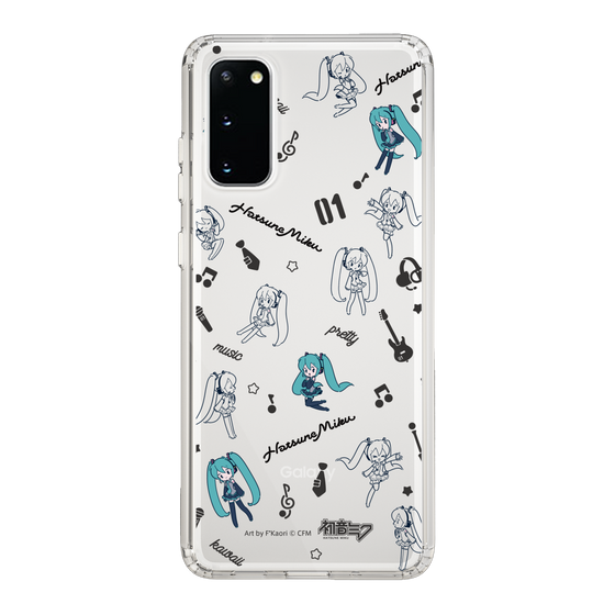 Slim Protection Case［ HATSUNE MIKU - Instrumental - Monochrome ］