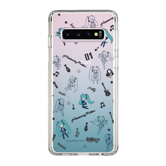 Slim Protection Case［ HATSUNE MIKU - Instrumental - Monochrome ］
