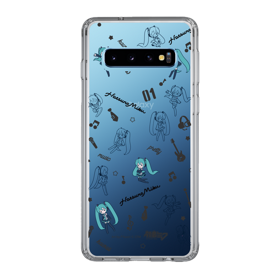 Slim Protection Case［ HATSUNE MIKU - Instrumental - Monochrome ］