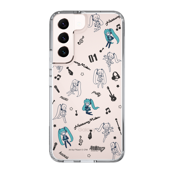 Slim Protection Case［ HATSUNE MIKU - Instrumental - Monochrome ］