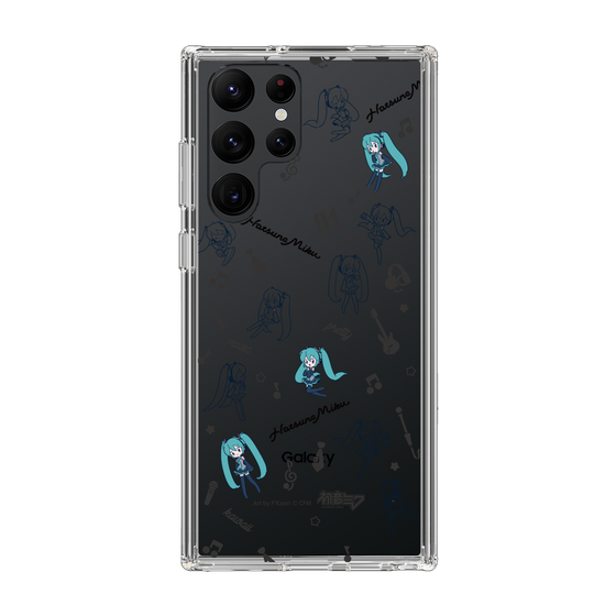 Slim Protection Case［ HATSUNE MIKU - Instrumental - Monochrome ］