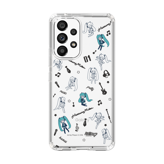 Slim Protection Case［ HATSUNE MIKU - Instrumental - Monochrome ］