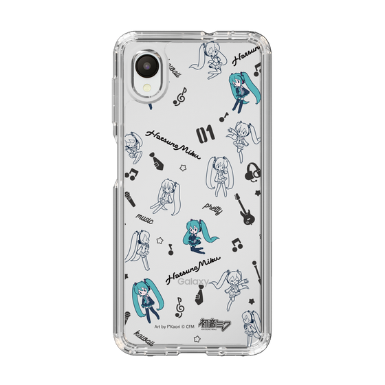 Slim Protection Case［ HATSUNE MIKU - Instrumental - Monochrome ］