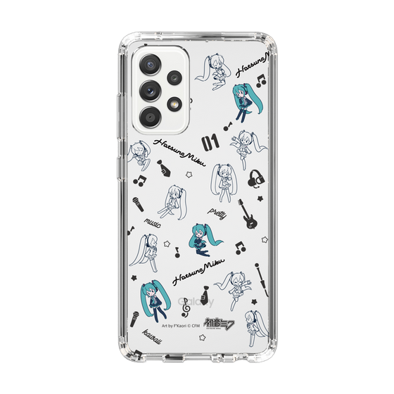 Slim Protection Case［ HATSUNE MIKU - Instrumental - Monochrome ］