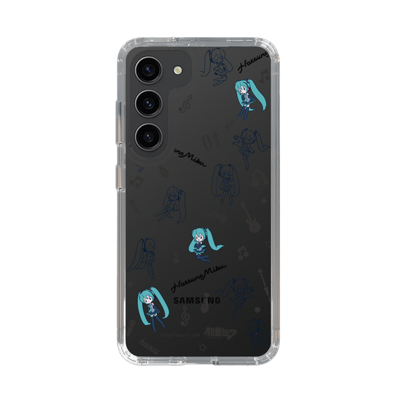 Slim Protection Case［ HATSUNE MIKU - Instrumental - Monochrome ］