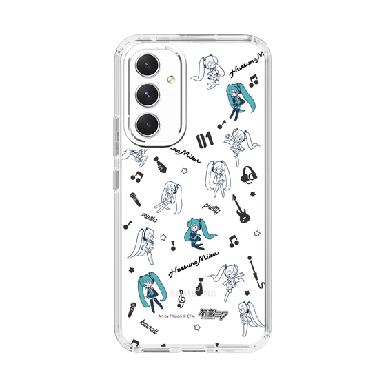 Slim Protection Case［ HATSUNE MIKU - Instrumental - Monochrome ］
